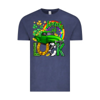 Vintage Denim Loads of luck truck st. patricks day Vintage Tee - Neo Western