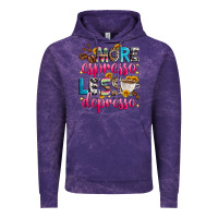 Cloud Purple more espresso less depresso Vintage Hoodie - Zillion Design Studio