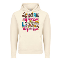 Vintage Artic more espresso less depresso Vintage Hoodie - Zillion Design Studio