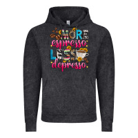 Vintage Black more espresso less depresso Vintage Hoodie - Zillion Design Studio
