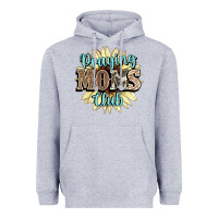 Heather Grey praying moms club Heavyweight Hoodie - NancyCooperArtShop