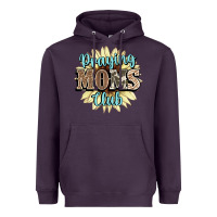 Plum praying moms club Heavyweight Hoodie - NancyCooperArtShop