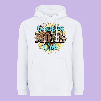 Praying Moms Club Heavyweight Hoodie Designed By Nancycooperartshop