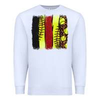 White softball brushstroke Premium Sweatshirt - NancyCooperArtShop