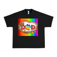 Black lgbtq dad and paw Urban Heavy Tee - HRA Design Shop