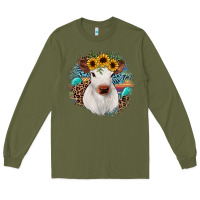 Army Green western calf Long Sleeve Tee - JahusDesignShop