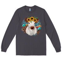Smoke western calf Long Sleeve Tee - JahusDesignShop