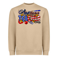 Mushroom American Teacher Heavyweight Sweatshirt - Neo Western