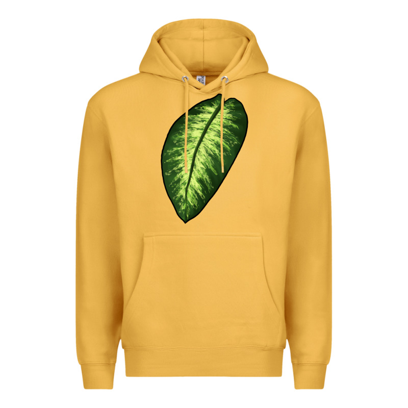 Dumb Cane Leaf Premium Hoodie by LillyAllenDesigns | Teevron