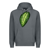 Rock Dumb Cane Leaf Premium Hoodie - LillyAllenDesigns