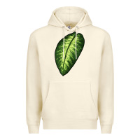 Sandshell Dumb Cane Leaf Premium Hoodie - LillyAllenDesigns