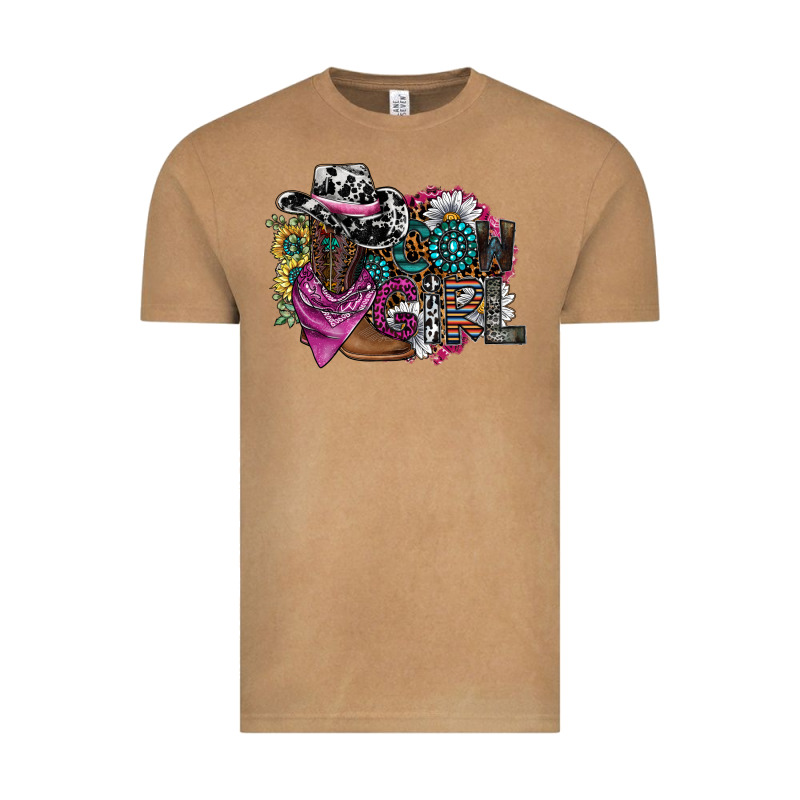 Cowgirl2 Vintage Tee by SublimationCraftShop | Teevron