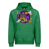 Emerald I'm a Haunt Mess Urban Hoodie - texasbilliewilder
