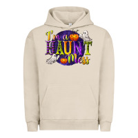 Pigment French Oak I'm a Haunt Mess Urban Hoodie - texasbilliewilder