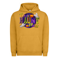 Pigment Peanut Butter I'm a Haunt Mess Urban Hoodie - texasbilliewilder