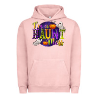 Pigment Salmon I'm a Haunt Mess Urban Hoodie - texasbilliewilder