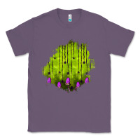 Lavender halloween patch Classic Tee - BundleAndBundleShop