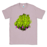Lilac halloween patch Classic Tee - BundleAndBundleShop