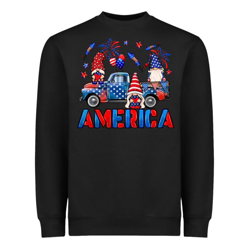 American Truck Gnomes Heavyweight Sweatshirt by Neo Western | Teevron