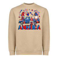 Mushroom American truck gnomes Heavyweight Sweatshirt - Neo Western