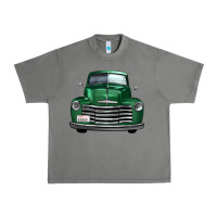 Tornado western green truck front view Urban Heavy Tee - FaDigitalArtStudio