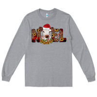 Heather Grey noel Long Sleeve Tee - JahusDesignShop