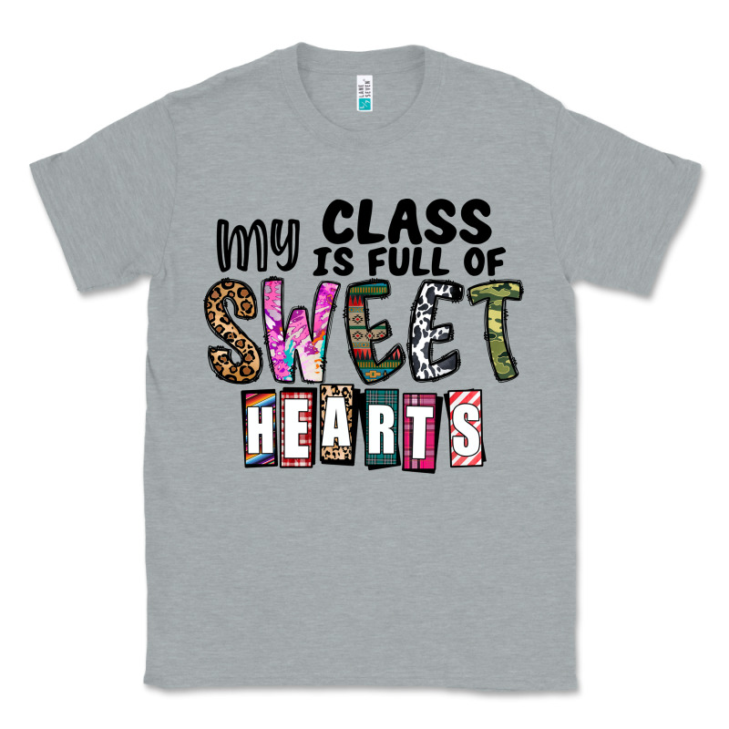 My Class ısfull Of Sweet Hearts Classic Tee by CowhideDigitalArt | Teevron