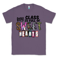 Lavender my class ısfull of sweet hearts Classic Tee - CowhideDigitalArt