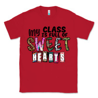 Red my class ısfull of sweet hearts Classic Tee - CowhideDigitalArt
