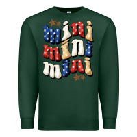 Sports Green American mini Premium Sweatshirt - NancyCooperArtShop
