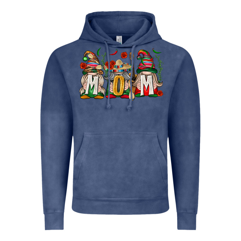 Mexican Mom Gnome Vintage Hoodie by texasbilliewilder | Teevron