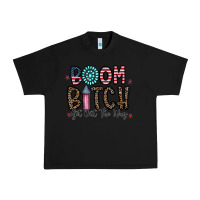 Black boom bitch Urban Heavy Tee - CowhideDigitalArt