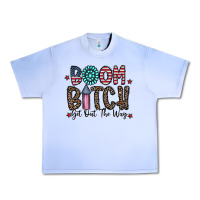 Grape Ice boom bitch Urban Heavy Tee - CowhideDigitalArt
