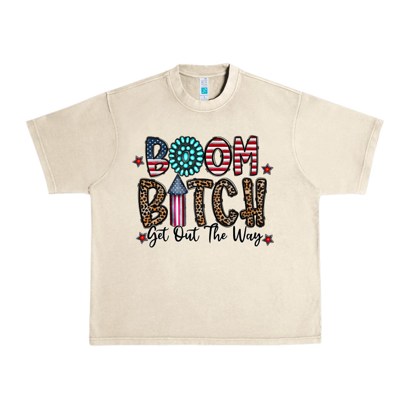 Boom Bitch Urban Heavy Tee by CowhideDigitalArt | Teevron