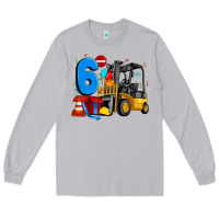 Forklift Birthday Six Long Sleeve Tee | Teevron