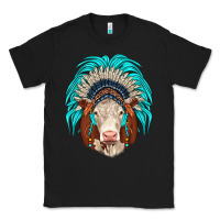 Black hereford indian headdress Classic Tee - JahusDesignShop