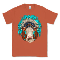 Copper hereford indian headdress Classic Tee - JahusDesignShop