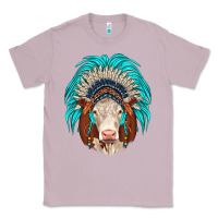 Lilac hereford indian headdress Classic Tee - JahusDesignShop