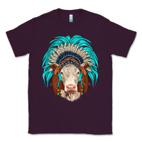 Hereford Indian Headdress Classic Tee | Teevron