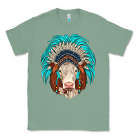 Sage hereford indian headdress Classic Tee - JahusDesignShop