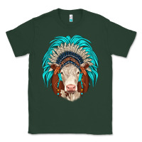 Sports Green hereford indian headdress Classic Tee - JahusDesignShop