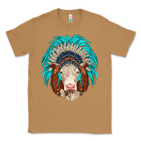 Toasted Coconut hereford indian headdress Classic Tee - JahusDesignShop