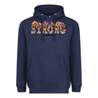 Navy she is strong proverbs 31 25 Heavyweight Hoodie - NancyCooperArtShop