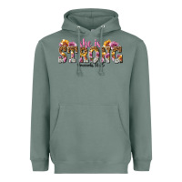 Sage she is strong proverbs 31 25 Heavyweight Hoodie - NancyCooperArtShop