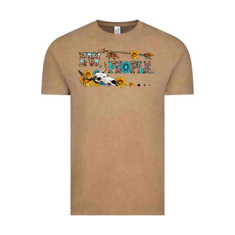 Ew People With Cross Vintage Tee by HRA Design Shop | Teevron