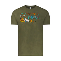 Vintage Olive ew people with cross Vintage Tee - HRA Design Shop