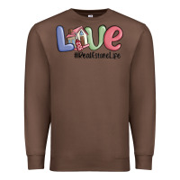 Love Real Estate Life Premium Sweatshirt | Teevron