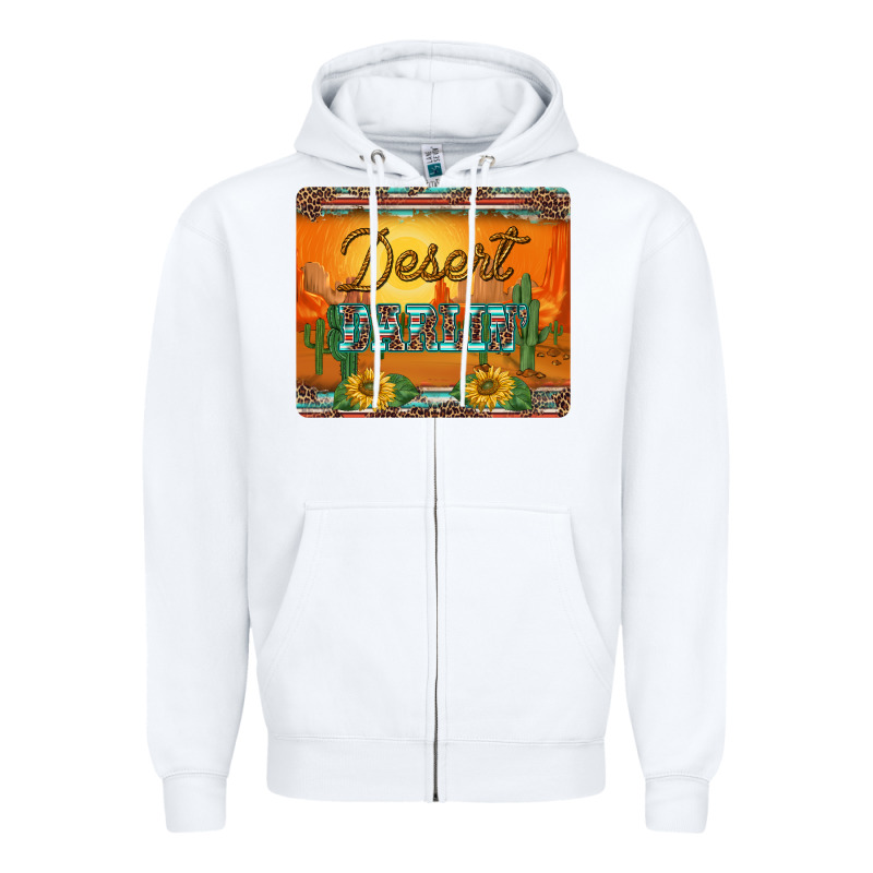 Western Desert Darlin Sunset Serape Leopard Sunflowers Mousepad Zipper Hoodie by BarkalooDesign | Teevron