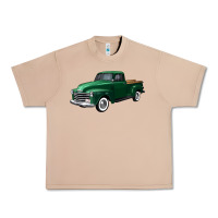 Burro western green truck right 34 view Urban Heavy Tee - FaDigitalArtStudio