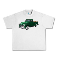 Lunar Rock western green truck right 34 view Urban Heavy Tee - FaDigitalArtStudio